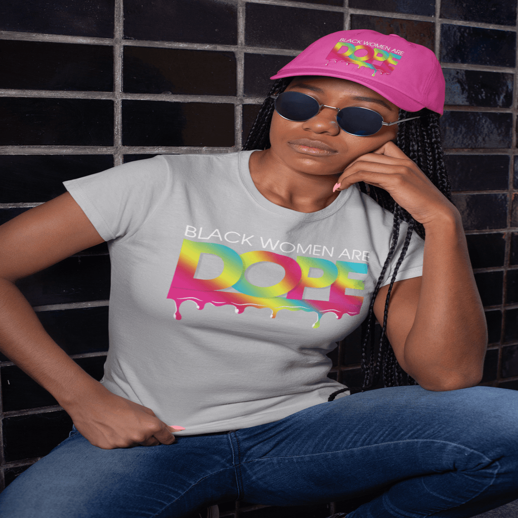 Black Women are Dope T - shirt - Gray - Ladi Elle Creationz