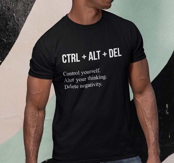 CTRL ALT DEL T - Shirt - Ladi Elle Creationz