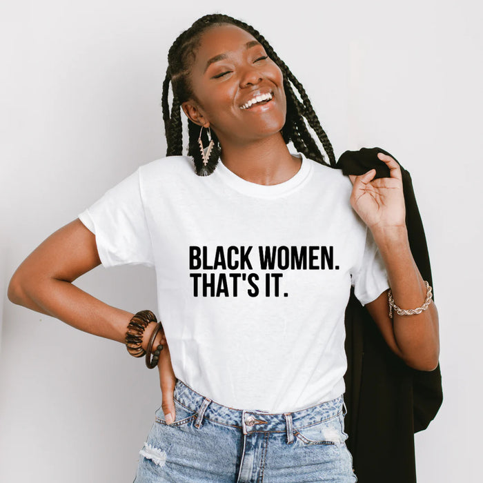 Black Women T-Shirt